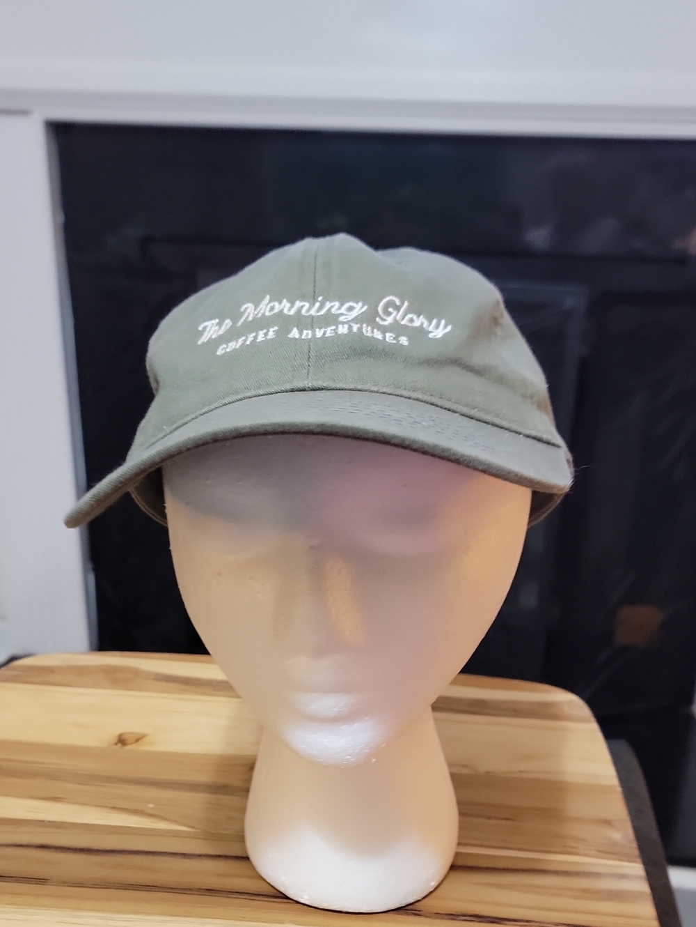 Olive Green Logo Cap